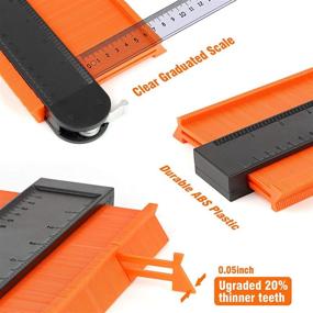 img 1 attached to 🔧 Enhance Precision in Woodworking with Liraip Adjustable Templates