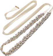 💎 sarekabride crystal rhinestones bridesmaid silver burgundy women's belt accessories logo
