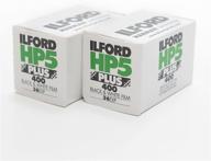 🎞️ ilford 1574577 hp5 plus black & white print film, 35 mm, iso 400, 36 exposures (pack of 2) - high-quality film for stunning monochrome photos logo