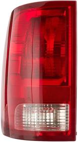 img 2 attached to 🚖 Dependable Direct Left Driver Side Tail Light Lens & Housing for Dodge Ram 1500/2500/3500 (2009-2017) - CH2818124 - No Bulb Included