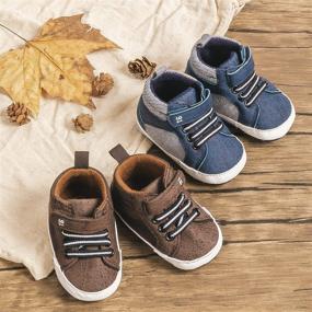 img 3 attached to 👟 Mybbay Infant Sneakers: Stylish Shoes for Toddler Boys and Newborns.