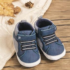 img 2 attached to 👟 Mybbay Infant Sneakers: Stylish Shoes for Toddler Boys and Newborns.