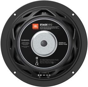 img 3 attached to 🎵 JBL Stage 810 - 8-Inch Car Audio Subwoofer in Black (STAGE810AM)