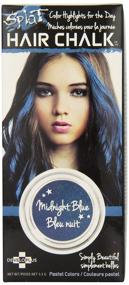 img 4 attached to 💙 Ramp Up Your Style with SPLAT Hair Chalk in Midnight Blue!