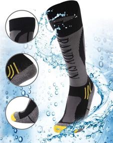 img 4 attached to 🧦 RANDY SUN Unisex Knee Length Waterproof Hiking Socks - SGS Certified, 100% Breathable for Skiing and Trekking - 1 Pair