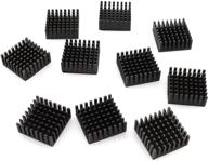 dgzzi aluminum heatsink 25x25x10mm silicone: efficient cooling solution for electronics logo