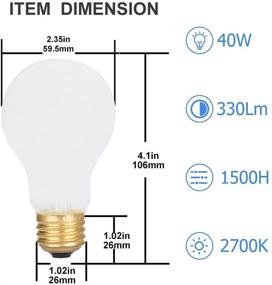 img 3 attached to 🛋️ Enhanced Comfort with Medium Incandescent Standard Household Bedroom Lighting Solution