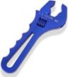 acmango adjustable lightweight aluminum spanner blue logo