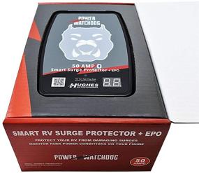 img 2 attached to 50-Амперные автоформеры Hughes PWD50-EPO Power Watchdog портативный защитник от перенапряжений ЭПО для автомобильных домов с функцией автоматического отключения и смарт-Bluetooth электрозащитник.