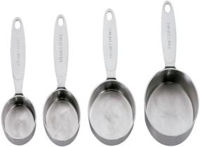 img 2 attached to 🥄 Stainless Steel Measuring Cup Set by Cuisipro