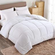 white alternative comforter insert mattress logo