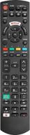 📺 universal remote control for all panasonic lcd 4k ultra hd hdr smart tvs with netflix, my app, and home buttons - plug and play replacement tv remote control logo