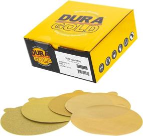 img 4 attached to 🪚 Dura-Gold Premium 6" Gold PSA Sanding Discs, 10 Each of 80, 150, 220, 320, and 400 Grit - Total of 50 Self-Adhesive Stickyback Sandpaper Discs for DA Sander, Sanding Automotive Car Paint, Woodworking, Metal