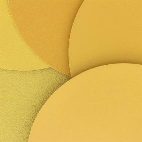 img 2 attached to 🪚 Dura-Gold Premium 6" Gold PSA Sanding Discs, 10 Each of 80, 150, 220, 320, and 400 Grit - Total of 50 Self-Adhesive Stickyback Sandpaper Discs for DA Sander, Sanding Automotive Car Paint, Woodworking, Metal