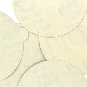 img 3 attached to 🪚 Dura-Gold Premium 6" Gold PSA Sanding Discs, 10 Each of 80, 150, 220, 320, and 400 Grit - Total of 50 Self-Adhesive Stickyback Sandpaper Discs for DA Sander, Sanding Automotive Car Paint, Woodworking, Metal