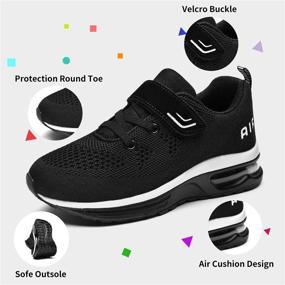 img 3 attached to 👟 Mehoto Athletic Lightweight Breathable Sneakers: A Must-Have for Girls' Athletic Activities