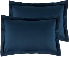 img 2 attached to Bedsure Brushed Microfiber Pillow Shams Bedding