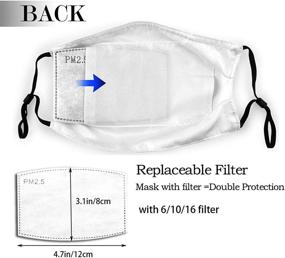 img 1 attached to Unisex Dust Proof Washable Reusable Filters