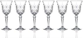 img 4 attached to Crystal Melodia Collection Wine Glass