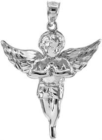 img 3 attached to 💎 Sacred Beauty: FDJ Sterling Pendant Women's Religious Jewelry