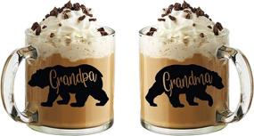 img 1 attached to Grandma and Grandpa Bear Mugs for Grandparents