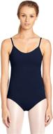 capezio womens v neck camisole leotard sports & fitness logo