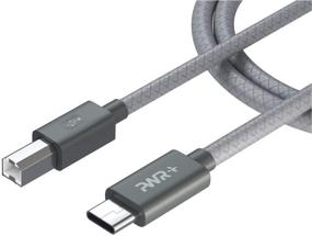 img 4 attached to 🔌 High-Speed 10 Ft USB-C Printer Cable - Type-C to USB B 2.0 - Compatible with MacBook Pro, HP, Canon, Brother, Epson, Xerox, Samsung, Lenovo, Dell, Acer, Surface