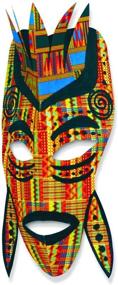 img 2 attached to 🎨 Roylco R15273 African Textile Paper: Assorted Designs, 8.5x11 Inches, Pack of 32 - Vibrant and Authentic Patterns for Crafts and Art Projects