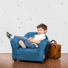 img 2 attached to 🛋️ Children's Microsuede Charcoal Furniture by Keet Roundy - Ideal for Kids' Furniture