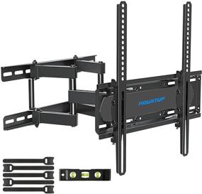 img 4 attached to MOUNTUP MU0010 Full Motion TV Wall Mount - Ideal for 26-55 Inch Flat Screens and Curved TVs up to 88 LBS - Dual Swivel Articulating Arms, Max VESA 400x400mm