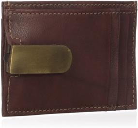 img 1 attached to Buxton Front Pocket Minamalist Wallet Men's Accessories