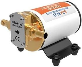 img 3 attached to 🔌 SEAFLO 12V Self-Priming Impeller Gear Pump for Diesel, Lubricants, Machinery Fuel, and Scavenge Oil Transfer