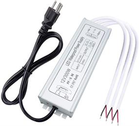 img 4 attached to 💡 inShareplus LED Driver: 300W IP67 Waterproof Outdoor Power Supply with 3-Prong Plug – Ideal for LED Lights, Computer Projects & Outdoor Use