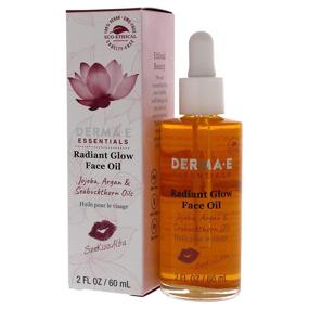 img 1 attached to 🌞 DERMA-E SunKissAlba Радиантное сияние антиоксидантное масло для лица - Жожоба, Аргана, Облепихи, для тела и волос, 2 ж. унции