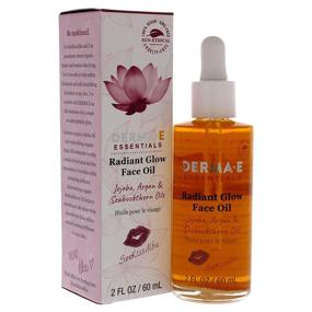 img 2 attached to 🌞 DERMA-E SunKissAlba Radiant Glow Antioxidant Facial Oil - Jojoba, Argan, Seabuckthorn, for Body & Hair, 2 Fl Oz