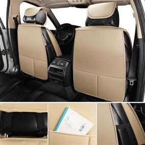 img 2 attached to SYNOME Waterproof Compatible Automotive Universal Interior Accessories in Seat Covers & Accessories