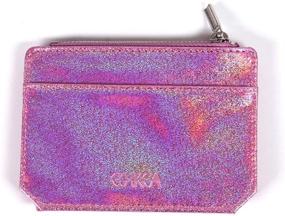 img 1 attached to Glitter Small Wallet Blocking Holder Women's Handbags & Wallets for Wallets