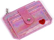 glitter small wallet blocking holder women's handbags & wallets for wallets logo