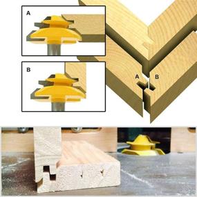 img 2 attached to 🔨 Woodworking Baowox Router with 45° Lock Miter