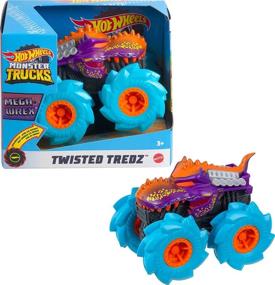 img 4 attached to Hot Wheels Monster Trucks Vehicles Toy Remote Control & Play Vehicles in Motor Vehicles