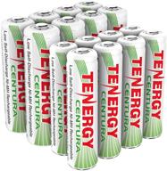 🔋 tenergy centura low self discharge nimh rechargeable battery combo: 16 pack - 8xaa and 8xaaa rechargeable batteries included logo