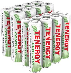 img 4 attached to 🔋 Tenergy Centura Low Self Discharge NiMH Rechargeable Battery Combo: 16 Pack - 8xAA and 8xAAA Rechargeable Batteries Included