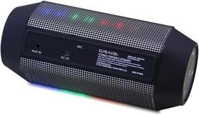 img 1 attached to 🔊 Craig Electronics CMA3594-OD: Portable Stereo Speaker with Color Charging Lights & Bluetooth for Enhanced Audio Experience