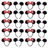 fashion mouse ears headband bow hair band 20pcs: perfect for adults and children! logo