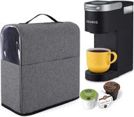 🔒 прочный чехол curmio для keurig k-mini и k-mini plus - защитите свой кофемашина с карманами для к-капсул - чехол высокого качества (только) логотип