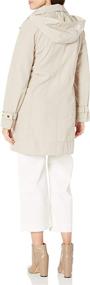 img 3 attached to Stylish and Versatile: Calvin Klein Women's Long Packable Anorak Jacket for All-Season Comfort