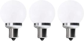 img 4 attached to 🔆 Makergroup 1156 1141 Bulbs: RV LED Light Bulbs for Camper, Motorhome, Marine Boat - Cool White 6000K, Wide Voltage Range - 3-Pack