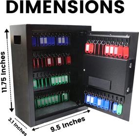 img 2 attached to 🗄️ Aluminium Dimensions Cabinet Security Organizer