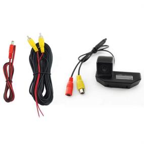 img 1 attached to Enhanced CCD Color Mirror Image Car Rear View Backup Camera for Mazda 6 and Mazda RX-8