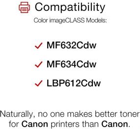 img 3 attached to 🖨️ Canon Genuine Toner Bundle 045 (1240C006), 1 Pack, Compatible with Canon Color imageCLASS MF634Cdw, MF632Cdw, LBP612Cdw Laser Printers